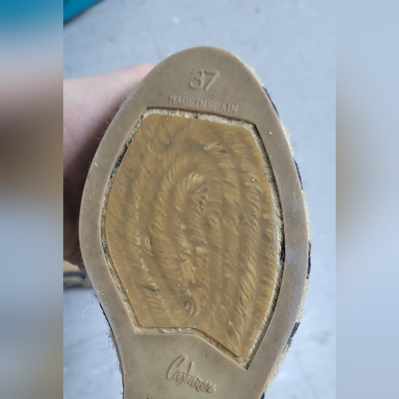 Castañer Black Wedge Sandals - Picture 12 of 13